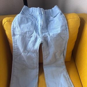 high-rise, baggy pants